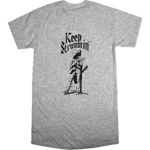 "Keep Strummin'" Cowboy Americana Women's Crew Neck Short Sleeve Night Shirt - 1 of 2