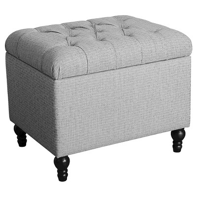 ottoman with storage target
