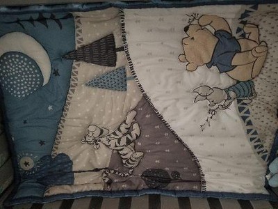 Lambs and Ivy Disney Baby Storytime Pooh Ultra Soft Baby Blanket