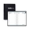 2025 House of Doolittle 5" x 8" Daily Appointment Book Faux Leather Cover Black (28802-25) - 3 of 4