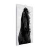 Stupell Industries Black Stallion Horse Portrait Wall Plaque Art, 13" x 19" - 2 of 4