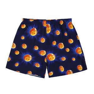 Dragon Ball Super: Super Hero Dragon Balls All-Over Print Blue Shorts - 1 of 3