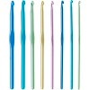 Boye Aluminum Crochet Hook Set-Sizes D3 To K10.5 - 2 of 2