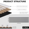 IHOMEADORE 4 Pack 48x24-in Wall Panels - 3 of 4