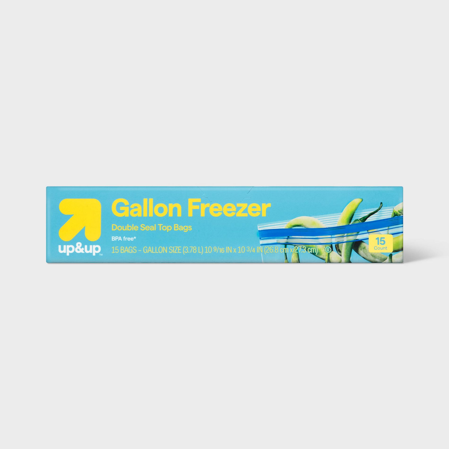 Gallon Freezer Storage Bags - up&up™