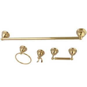 4pc Restoration Towel Bar Bathroom Hardware Set - Kingston Brass - 1 of 2