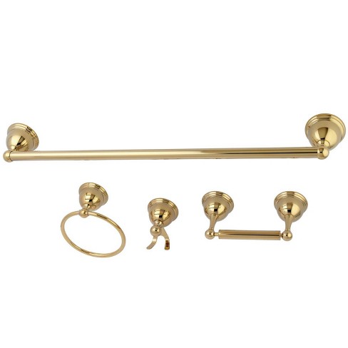 4pc Restoration Towel Bar Bathroom Hardware Set - Kingston Brass