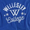 Men's Wellesley College Official Blue T-Shirt - 2 of 4