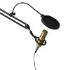 Tzumi ONAIR ProShield Microphone Pop Filter with Flexible Neck & Clamp-On Base - Black - image 4 of 4