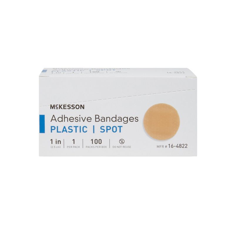 McKesson Spot Adhesive Bandages, Flexible Plastic, 6 of 9