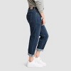 DENIZEN® from Levi's® Women's Mid-Rise Slim Cropped Boyfriend Jeans - image 2 of 3