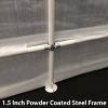 King Canopy 7'x12' Steel Frame Storage Shed Greenhouse Cover - 3 of 4