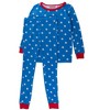 RuffleButts SoftSnooze Big Girls Ruffle Long Sleeve Pajama Set - 2 of 4