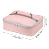 Unique Bargains Waterproof Insulated Portable Lunch Bags with Handle - 2 of 4