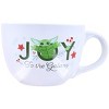 Silver Buffalo Star Wars Mandalorian Joy to the Galaxy 24 Ounce Ceramic Soup Mug - 3 of 3