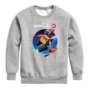 Boys' - Disney - Space Logo Graphic Long Sleeve Fleece Sweatshirt - 1 of 4