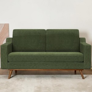 Dyonery 65.4" Loveseat Sofa,Tool-Free Setup Small Couches - 1 of 4