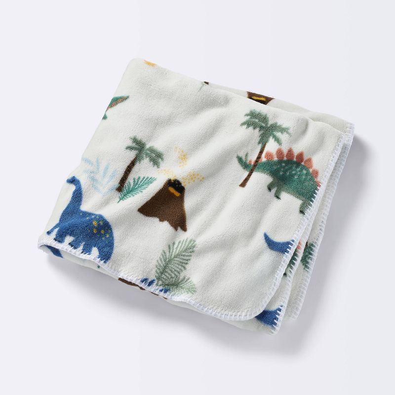 Plush Baby Blanket Dinosaurs - Cloud Island&#8482;, 1 of 10