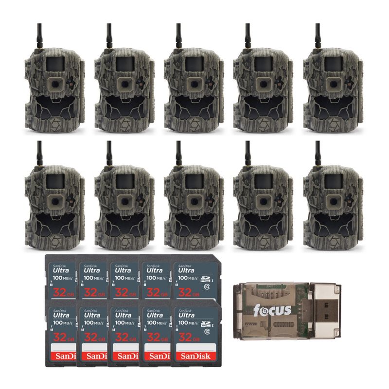 Stealth Cam DS4K Transmit Cellular with 32GB SD Card and Card Reader (10-Pack), 2 of 4