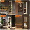 GlasFlength Full Length Mirrors, Freestanding Mirror, Large  Floor Standing Mirror, for Living Room, Bedroom, Dressing Room, Clear, 60"*16"*0.8" - 3 of 4