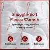 Christmas Fleece Throw Blanket – Soft Flannel, Lightweight, Cozy Warm Blanket for Couch, Bed & Chair - CGK Linens - 3 of 4