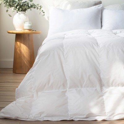 All Season Luxury White Duck Down Duvet Comforter Insert | BOKSER HOME