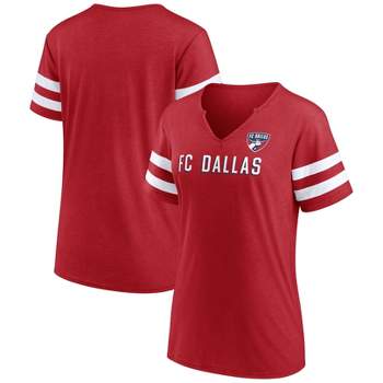 MLS FC Dallas Women's Split Neck T-Shirt