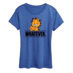 Women's - Garfield - Whatever Short Sleeve Graphic T-Shirt - 1 of 4