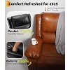 Power Lift Recliner Chair, Home Theater Seating with Lumbar Support, Faux PU Leather Recliner Sofa Adjustable Back and Legs - 4 of 4