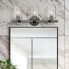 Livex Lighting Munich 3 - Light Vanity in  Black Chrome - 3 of 4
