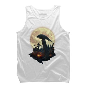 Men's Design By Humans Halloween Theme By chriskar Tank Top - 1 of 3
