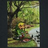 Seven Times Six The Legend of Zelda T-Shirt Men's Link in The Park Short Sleeve Tee - 3 of 4