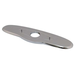 Chicago Faucet  Trim/Cover Plate,Chrome,10" L,2-3/4" W 242.164.21.1 - 1 of 1