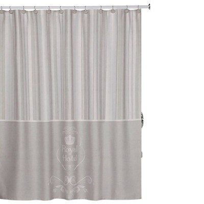 Royal Hotel Shower Curtain Taupe - Creative Bath