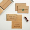 Sustainable Greetings 100 Pack Blank Cards and Envelopes 4x6, Bulk Kraft Paper Greeting Cards for All Occasions - 3 of 4