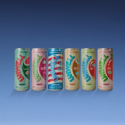 Unwell Energy Red White and Blueberry - 12 fl oz