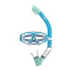 Speedo Junior Mask Snorkel Set - Blue/Teal - 2 of 4