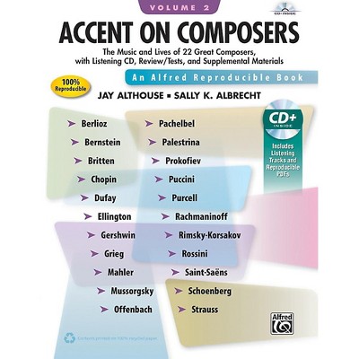 Alfred Accent on Composers Volume 2 Book & CD