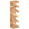 vidaXL Wine Rack for 5 Bottles Solid Acacia Wood - 2 of 4
