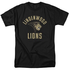 Men's Lindenwood University Official Lions Logo Adult T-Shirt - 1 of 4