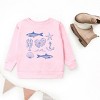 The Juniper Shop Nautical Outline Collage Youth Sweatshirt - 2 of 3