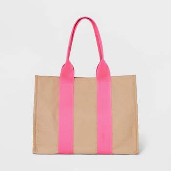 Seasonal Canvas Tote Handbag - A New Day™