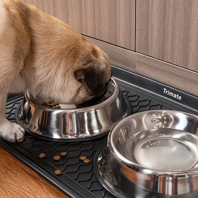 Extra Large Black Plastic Boot Tray with Raised Lip