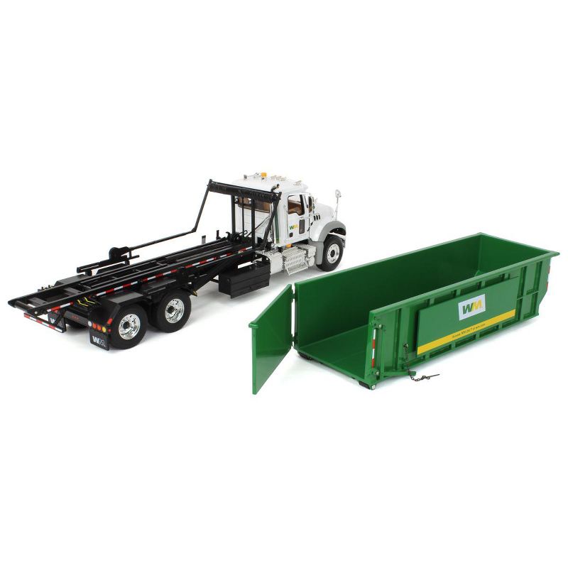 First Gear 1/34 Mack Granite MP Waste Management Truck w/ Roll-off Container 10-4305D, 5 of 7