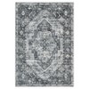 Washable Area Rugs,Indoor Vintage Printed Rug, Stain Resistant Living Room Carpet, Soft Low Pile Oriental Carpet - 4 of 4