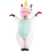 SYNCFUN Kids' Halloween Inflatable Costume White Unicorn Infolatable Costume for Halloween Dress up Party - image 3 of 4