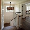 PAKOKULA Farmhouse 6-Light Black Drum Chandelier with Wooden Shade - 3 of 4