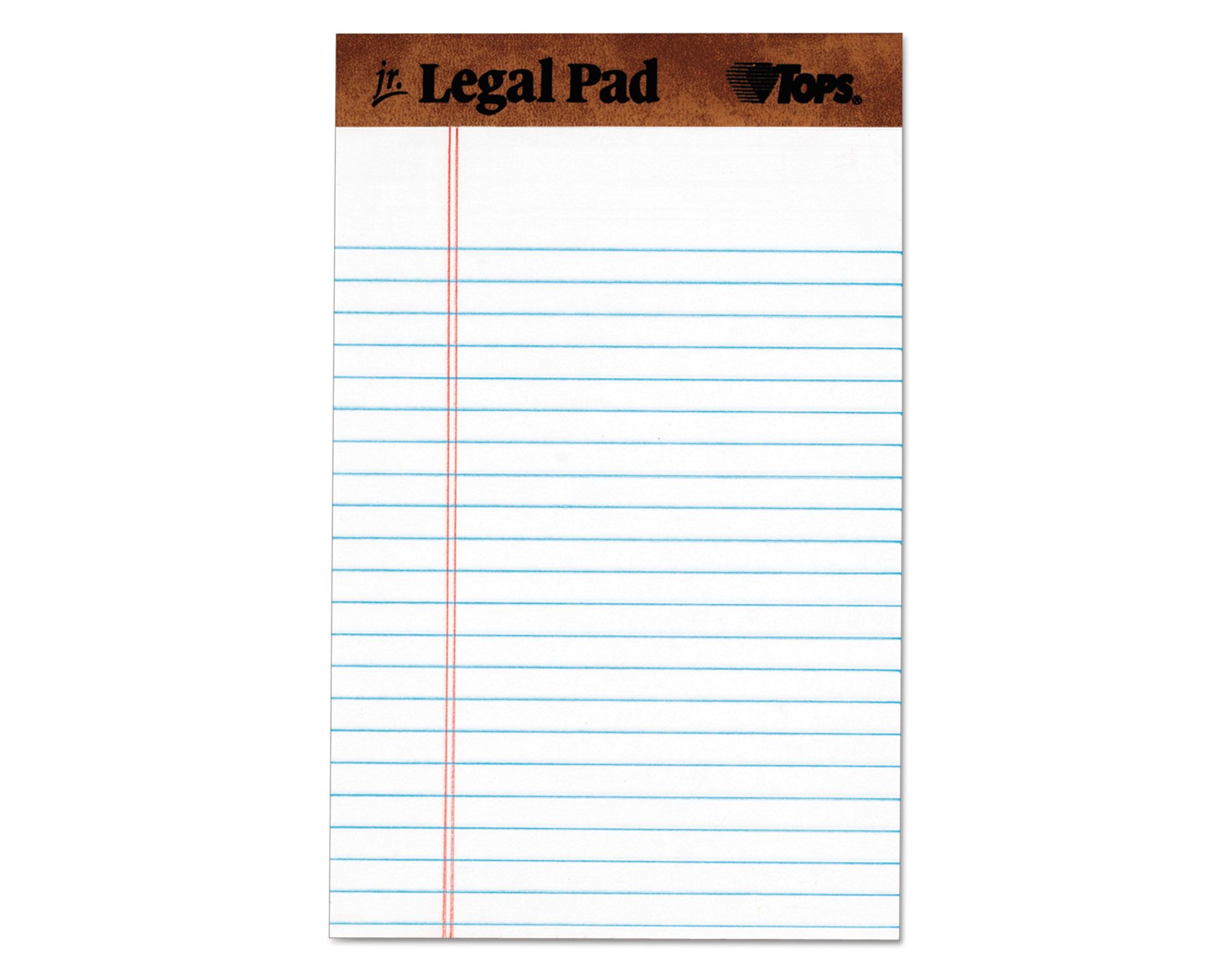TOPS "The Legal Pad" Ruled Perforated Pads 5 x 8 White 50 Sheets Dozen 7500