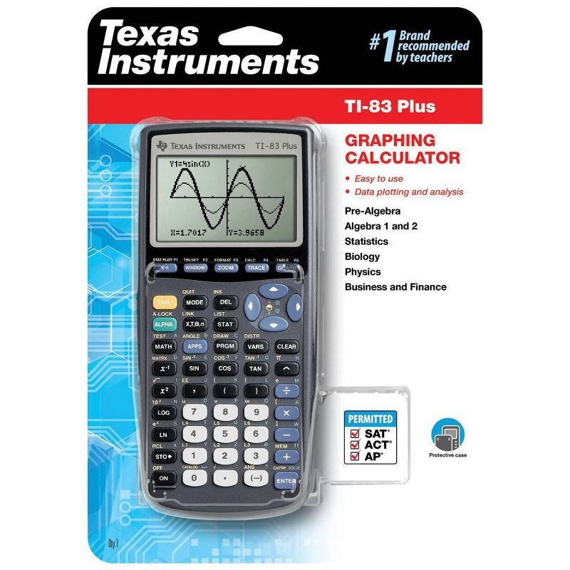 Texas Instruments 83 Plus Black Calculator, 3 of 5