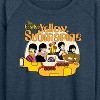 Women's - The Beatles - Yellow Submarine Members Lightweight French Terry Wide Neck Long Sleeve Shirt - 2 of 4